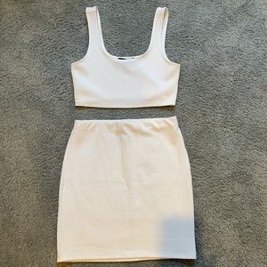 •Forever21• White Two Piece Set